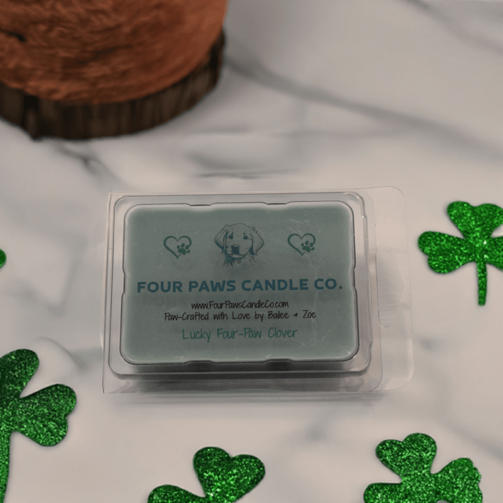 Lucky Four-Paw Clover - Four Paws Candle Co.