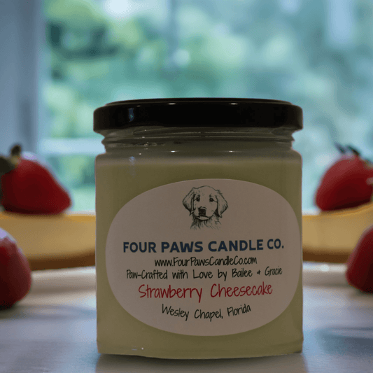 Strawberry Cheesecake - Four Paws Candle Co.