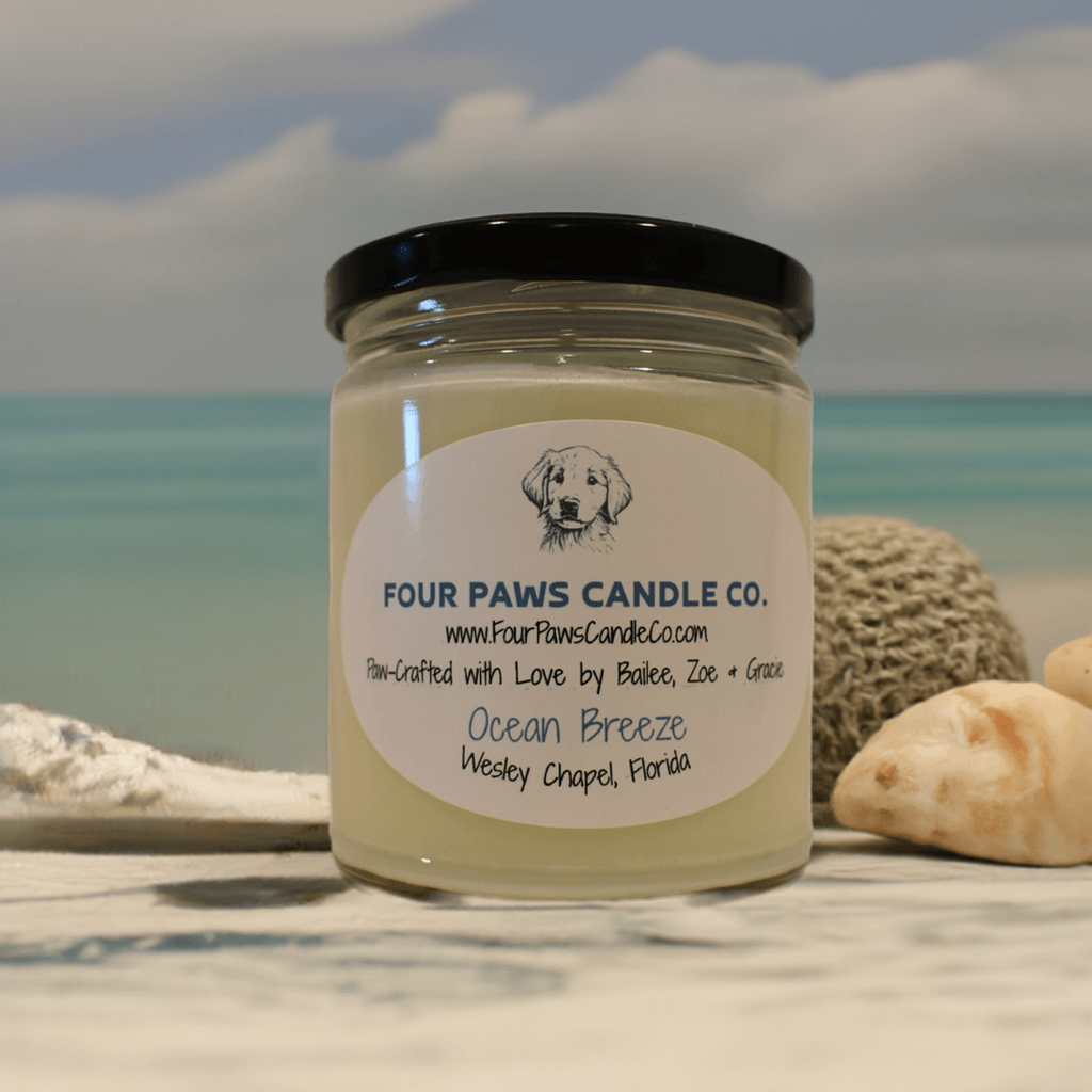 Ocean Breeze - Four Paws Candle Co.